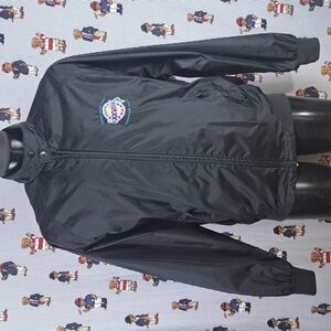 Vintage 1994 Super Bowl GA Dome LG stitched logo nylon black coaches jacket